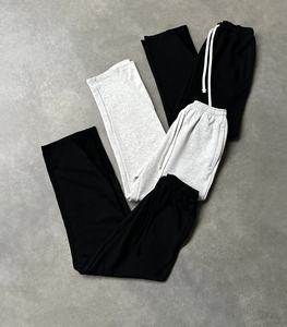 Custom High Quality Blank 100% Cotton 420gsm <b>Zip</b> <b>up</b> <b>Hoodies</b> and Sweatpants Set Plain Heavyweight Zipper Tracksuits for Men - Product Image 5