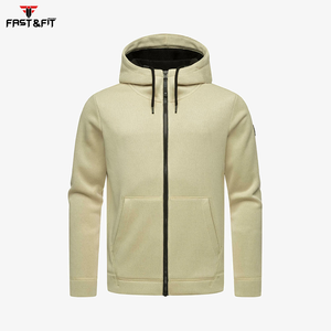 เสื้อฮู้ดสวมหัวของผู้ชายเสื้อมีฮู้ดแบบมืออาชีพสีทึบระบายอากาศได้ดีผ้าเรียบแฟชั่นฤดูหนาวออกแบบโลโก้ได้ตามต้องการ - Product Image 4