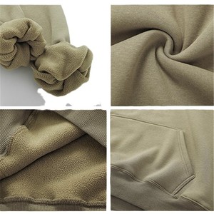 Spring New Solid Color <b>Hoodie</b> Men's Casual Loose Fit <b>Couple</b> Sweatshirt - Product Image 4