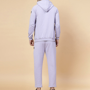 Chándal de Invierno Personalizado para Hombre con Capucha y Estampado, Pantalones Jogger Acampanados, 100% Algodón, Ligero y Transpirable - Product Image 2