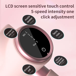 Mini Pistola de Masaje Portátil sin Escobillas con 4 Cabezales y Calor para Gimnasio, Recuperación Física, Relajación Corporal Completa, Percusión de Tejido Profundo - Product Image 5