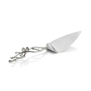 Ensemble de couteau à gâteau et serveur en acier inoxydable plaqué argent - Product Image 6