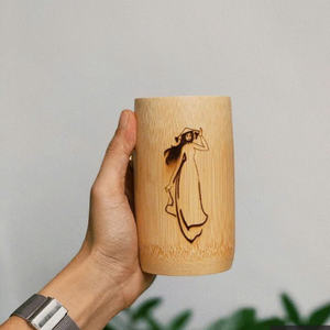 Wholesale Natural Eco-Friendly <b>Bamboo</b> Coffee Cup / <b>Bamboo</b> <b>Mug</b> with Custom Logo - Made in Vietnam - Product Image 3
