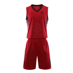Kit de uniforme de baloncesto de secado rápido, camiseta y pantalones cortos de uniforme de baloncesto hechos a medida para hombres - Product Image 1