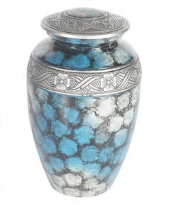 โกศพลาสติกสำหรับเผาเถ้ากระดูกโกศพลาสติก ABS สีแดง - Product Image 3