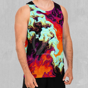 Service OEM – Nouveau débardeur d'été respirant en tricot, écologique, léger, grande taille pour homme, idéal pour l'extérieur, avec sublimation - Product Image 4