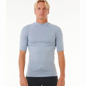 Transpirable personalizado cómodo gimnasio atletismo BJJ Rash Guards para hombres manga corta verano Rash Guard - Product Image 1