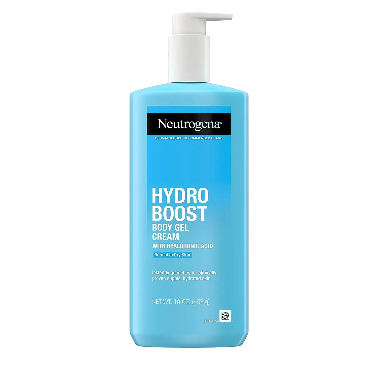 Nieuwe Aankomst Neutrogen Hydroboost Body Hydraterende Gelcrème Met Hyaluronzuur Bodylotion Voor Normale Tot Droge Huid 16 Oz