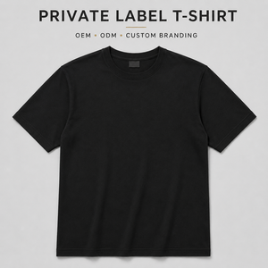 T-shirt Homme 240 GSM Marque Blanche 100% Coton Lourd Coupe Oversize Logo Personnalisé Streetwear Fabricant OEM ODM Respirant - Product Image 3