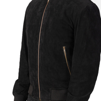 Blouson Bomber Homme Personnalisable Col Montant Style Urbain pour Hiver Décontracté Extérieur avec Logo Avant Haute Qualité