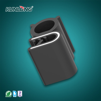 Bande d'étanchéité en caoutchouc EPDM MFT-002, noire, résistante aux intempéries, pour chambres d'essai, boîtiers industriels et armoires électriques