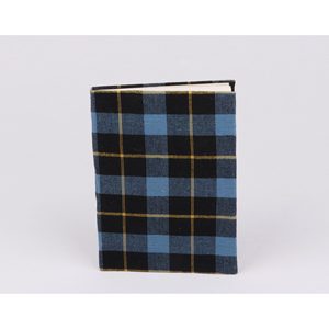 Cuadernos de Tela a Cuadros con Tapa Dura en Tamaños B6, B5, A6 y A7 con Encuadernación Térmica en Espiral Cosida - Product Image 1