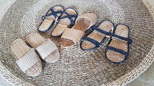 Affordable Handcrafted <b>Water</b> Hyacinth Slippers for Wholesale Competitive Pricing and <b>Bulk</b> Orders From International Buyers - Product Image 4