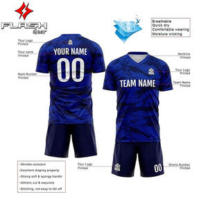 เสื้อเจอร์ซีย์ฟุตบอลสำหรับผู้ชายเสื้อกีฬาแบบย้อนยุคแห้งเร็วเกรดดีที่สุด - Product Image 3