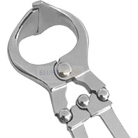 Castrateur Burdizzo sans sang réutilisable en acier inoxydable, modèle 12 pouces pour bovins, ovins, caprins - Durable, écologique, chirurgical vétérinaire