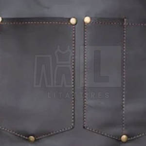 Delantales de Cuero de Alta Calidad con Diseño Moderno y Personalizable para Trabajo Unisex, con Servicio OEM y Precio Bajo por MOQ - Product Image 3