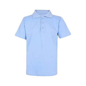 T-shirt polo classique de qualité pour jeunes, col polo, manches courtes, coton d'été, vêtements de marque privée, couleur unie, polo pour jeunes - Product Image 3