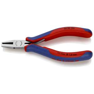 Alicates de Montaje Electrónicos Knipex para Cortar y Prensar Cables de 1.6 mm de Longitud para Crimpado de Cables Debajo del Panel - Product Image 1