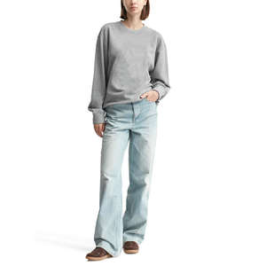 Sudadera de Invierno Personalizada para Mujer, 100% Algodón, Felpa, Impermeable, Manga Larga, Negra, Sudaderas de Alta Calidad en Venta - Product Image 5