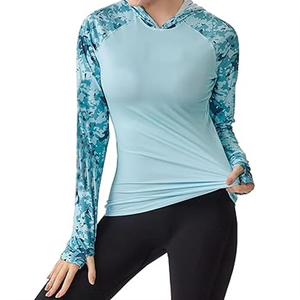 Venta al por mayor Sublimación Sudadera con capucha 100% Poliéster Mujeres Sublimación personalizada Impresión Warmup Hoodie Mejor Precio - Product Image 1