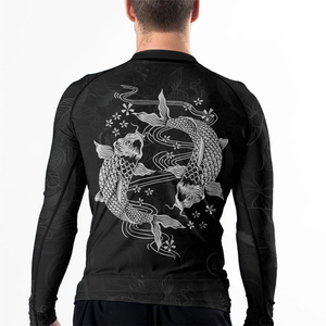 Rashguard de Jiu Jitsu Brasileño Personalizado al por Mayor para Hombre, Productos de Moda, Rashguard Ajustado para MMA OEM - Product Image 4