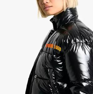 Chaqueta acolchada transpirable para mujer, ligera, suave, con aislamiento acolchado, cálida, para invierno - Product Image 3