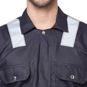 Overol de Trabajo Profesional Unisex, Cómodo, de Poliéster, Manga Larga, Ignífugo, Nivel de Protección A, Alta Visibilidad, Reflectante, para Hombre - Product Image 4