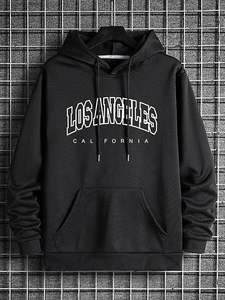 High Quality Printed Custom <b>Christmas</b> Hoodie Lightweight Winter Long Sleeves Solid Design Pocket Detail Basics Cotton Blended - Product Image 2