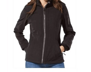 Veste Softshell Unisexe d'Hiver en Gros avec Logo Personnalisé pour Femme, Veste Softshell Imperméable pour Femme - Product Image 2