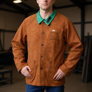 เสื้อแจ็คเก็ตป้องกันการเชื่อม STEERSOtuff M1 ไซส์ M อุปกรณ์เชื่อมที่จำเป็น - Product Image 3