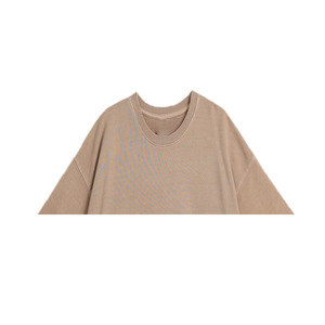 Camiseta Casual Extra Grande Personalizada para Mujer, Logotipo de Alta Calidad, Diseño Sólido, Último Diseño, Transpirable, Secado Rápido, Lona de 220g - Product Image 2