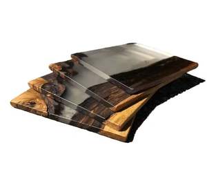 Dessous de verre en pierre Ustensiles de cuisine Tapis pour tasses à thé et à café Forme carrée Dessous de verre en résine Artisanat - Product Image 1