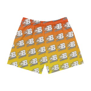 Short d'été en maille polyester de haute qualité, léger, avec logo de marque personnalisé et imprimé pour hommes. - Product Image 3