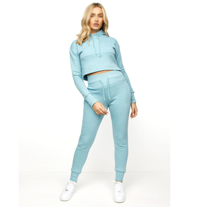 Proveedor directo de fábrica, recién llegado, chándal informal para mujer, traje para correr de dos piezas, ropa de calle, chándales para mujer, servicio OEM 2025 - Product Image 1