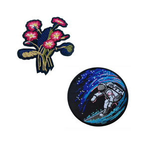 Most Selling Low Price High Quality Embroidery Patches Halloween Iron on Patches Sew on Patches for Jeans - Product Image 1