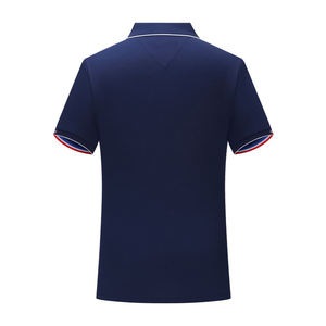 Camiseta Personalizada con Bordado, de Tela No Tejida, Transpirable, Cuello Redondo, de Algodón, con Logotipo, Informal, de Lujo, Unisex, Popular para Golf, para Hombre - Product Image 4