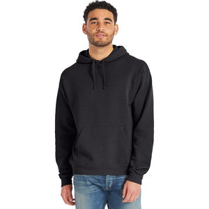 8.28 Oz., 30 Singles 60% Combed Ringspun Cotton 40% Polyester <b>Sueded</b> French Terry Fleece Hoodies Sweatshirt - Product Image 3