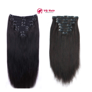 Extensión de cabello Remy vietnamita virgen 100% cabello humano con clip de Vietnam - Product Image 3