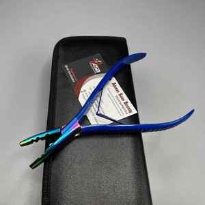 Herramientas de extensión de cabello de acero inoxidable multifuncional de calidad superior Extensiones de cabello sostenibles de microcuentas con logotipo personalizado - Product Image 4