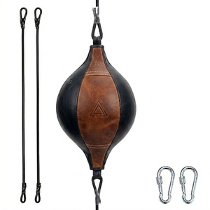 Balón de Boxeo de Doble Extremo de Cuero de Alta Calidad, Resistente, Universal, para Práctica de Boxeo para Adultos, con Logotipo Personalizado y Tamaños Disponibles - Product Image 1