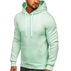 Haute qualité meilleur populaire Simple givré pull Simple couleur unie lâche chaud doux sweats à capuche pour unisexe hommes sweats à capuche décontractés - Product Image 1