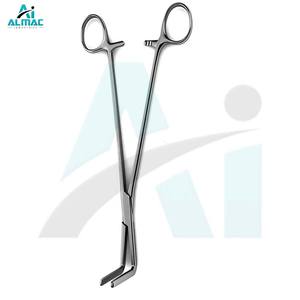 Forceps Wertheim Parametrium ALMAC en acier de haute qualité pour la chirurgie gynécologique avec une forte adhérence et une manipulation précise des tissus - Product Image 4