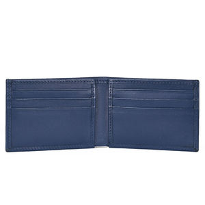 Portefeuilles en cuir véritable pour hommes avec logo personnalisé Portefeuilles de poche de luxe en cuir véritable pour hommes de bonne qualité à bas prix Vente en gros - Product Image 2