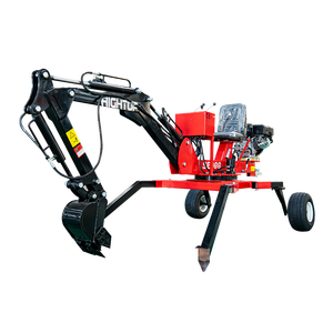 Excavadora Compacta Tipo Araña con Rotación de 360 Grados, Motor Changchai, Mayor Maniobrabilidad, Bomba de Motor Principal para Excavadora de Orugas, PLC - Product Image 3