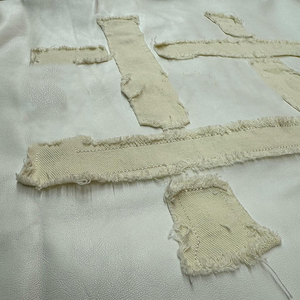 Custom Distressed Applique Embroidery Pu Leather <b>Shirt</b> Short <b>Sleeve</b> Hip Hop Pu Leather <b>Shirt</b> for Men - Product Image 5