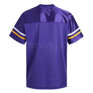 เสื้อทีมฟุตบอลอเมริกันแบบระบายอากาศ แขนสั้น พิมพ์ลายแบบซับลิเมชั่น ปรับแต่งได้ ผลิตในปากีสถาน ราคาขายส่ง - Product Image 2