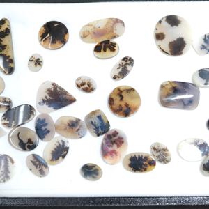 Vente en gros de cabochon d'agate dendritique de qualité supérieure Agate dendritique en forme de mélange pierre précieuse en vrac pour la fabrication de bijoux - Product Image 3