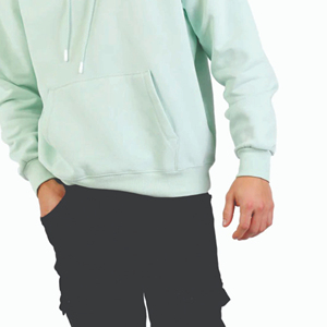 Sweat à capuche de Noël unisexe brodé personnalisé pour hommes Pull d'hiver surdimensionné en tissu épais de haute qualité avec logo personnalisé - Product Image 5