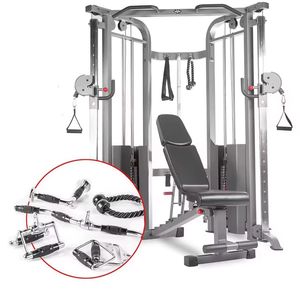 Máquina de Poleas con Doble Torre de Pesas, Nueva y Original, para Entrenamiento de Fuerza en Gimnasios Comerciales y Domésticos - Product Image 1