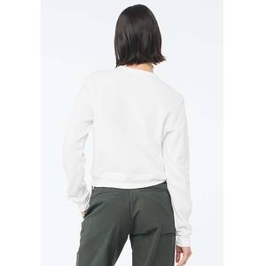 BELLA TOILE FEMME CLASSIQUE COL ROND CROP SWEATSHIRT - Product Image 3